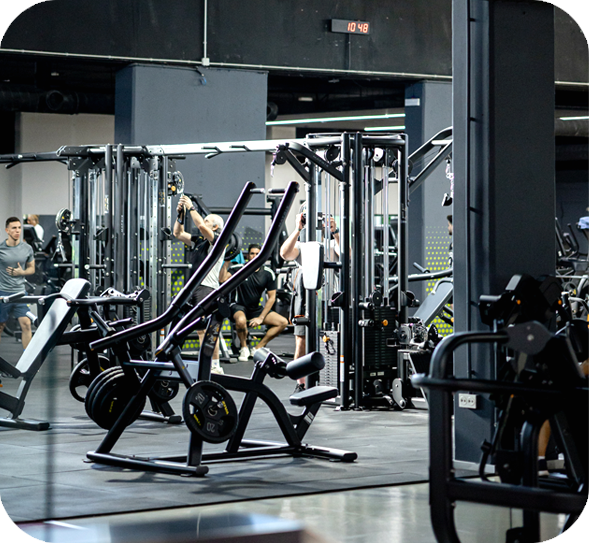 Zona fitness de Ágora WE Granada