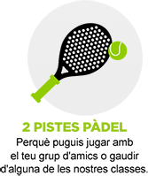 2 Pistes Padel