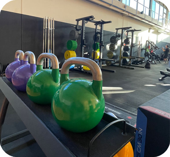 Zona fitness de Ágora Pepu Hernández