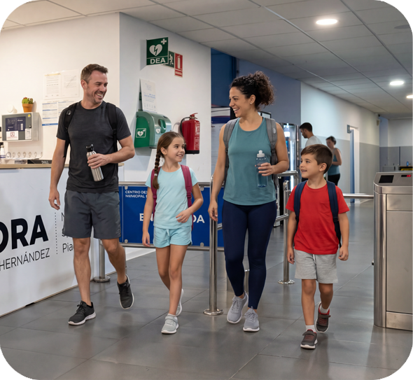 Ludoteca y zona infantil de Ágora Pepu Hernández